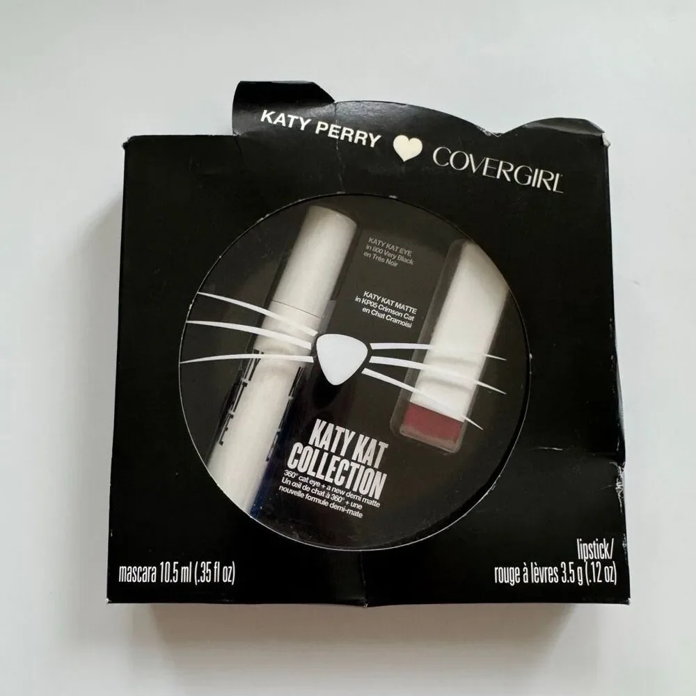 NEW Katy Perry X Covergirl Collection 800 Very Black KP05 Crimson Cat Lipstick